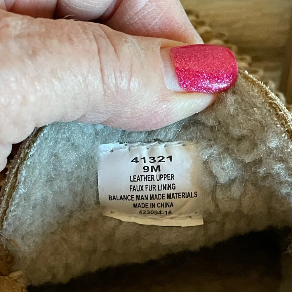 Minnetonka Light Brown Suede Moccasins - Picture 5 of 5